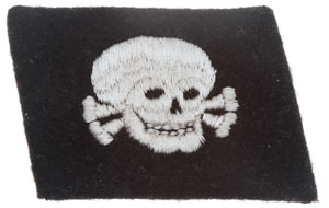 WSS Totenkopf EM Collar Tab