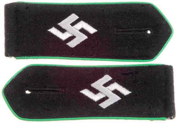 Schuma Protection Police Enlisted Man's Slip-on Shoulder Boards