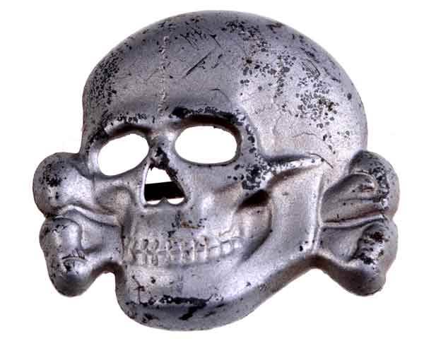 SS Visor Hat Skull - front