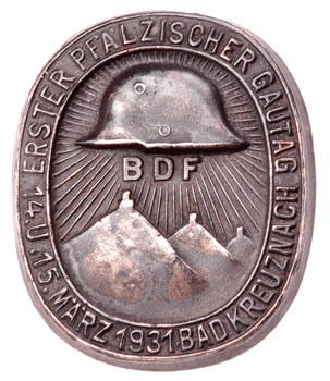 BDF (Bund Deutscher Frontsoldaten) 1931