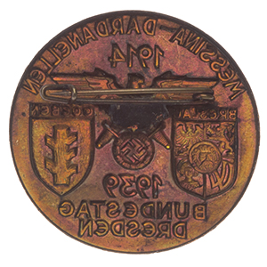 1939 Messina-Dardanellen Bundestag Dresden Badge
