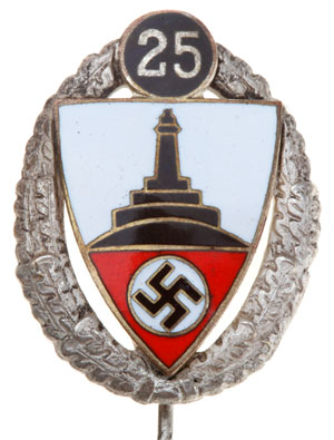 1936 DRKB 25 Yr. Membership Stickpin