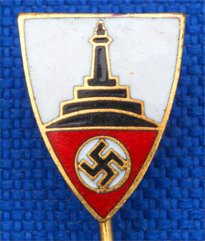 1936 DRKB Enameled Member Stickpin