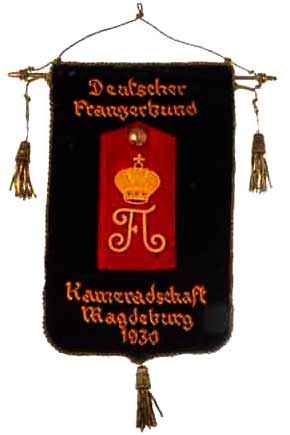 1930 NSRKB Magdeburg Franzerbund Banner