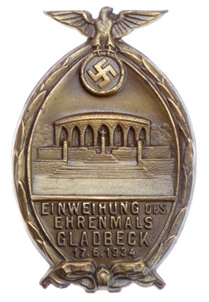 Inauguration of the Memorial Gladbeck - June 17, 1934