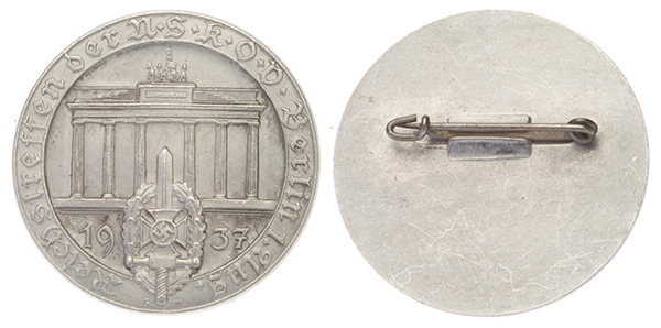 1937 Reichstreffen NSKOV Berlin 