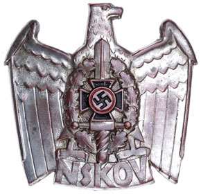 1936 NSKOV Hat Badge
