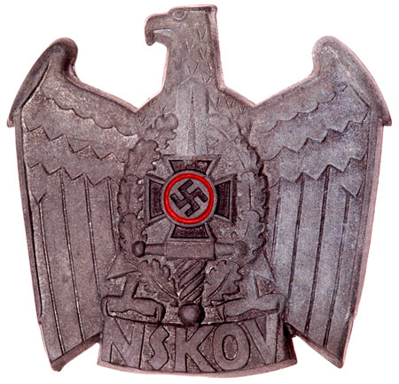 1936 NSKOV Hat Badge