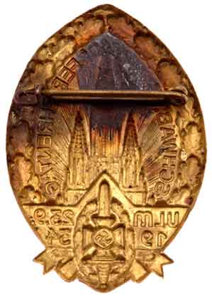 strong brass pin, lead alloy soldered