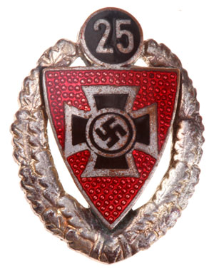 NSRKB 25 Yrs Membership Lapel Pin