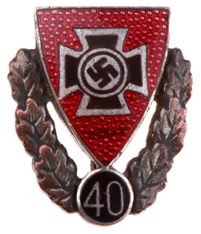 NSRKB 40 Yr Member Badge