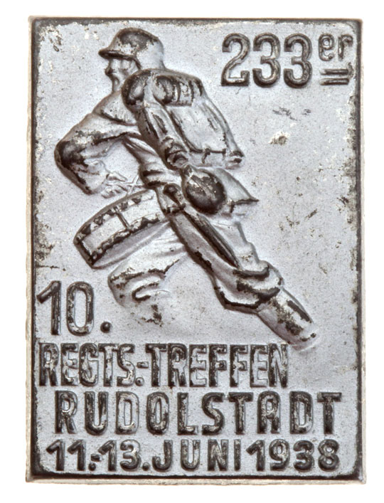 10th Reunion, 233rd Inf. Regt. Rudolstadt June 11-13, 1938 