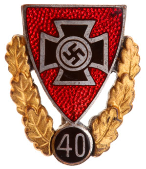 1938 RKB 40 Yrs Pin