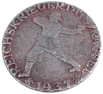 1937 Kassel - Reichs Warrior Day Badge