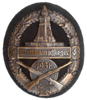 1938 Kyffhäuserbund Shooting Competition Shield