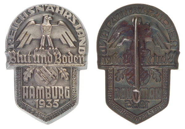 2nd Reichsnahrstand Exhibition Badge