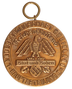Reichsnahrstand Rhineland Medal for Outstanding Achievement