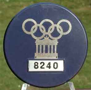 Berlin Olympic Badge - front