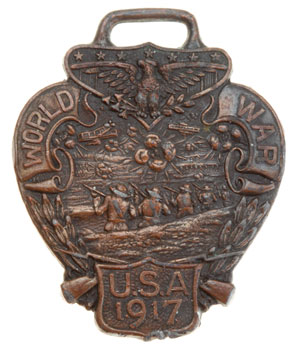 USA 1917 World War One Watch Fob