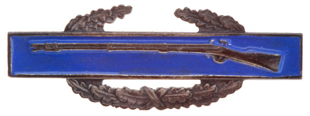 Combat Infantry Badge - Sterling Pin