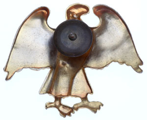 WW2 WAAC Hat Eagle & Tunic Button