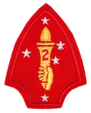 2nd Marine Division Patch