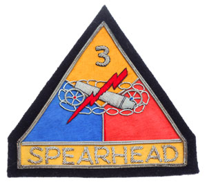 Bullion 3rd Armoured Spearhead Patch