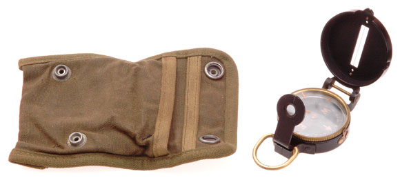 1944 Lensatic Compass - Superior Magneto