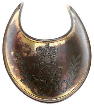 Model 1796 British Officer Gorget 