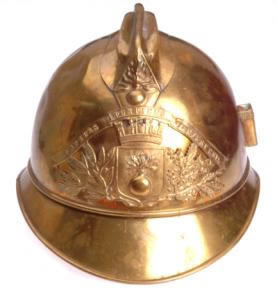 WW1 French Fireman Helmet