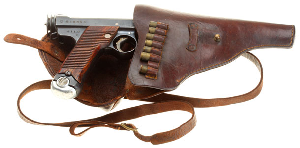 Nambu Pistol & Holster